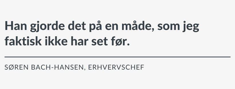 Søren Bach Hansen, Citat 2