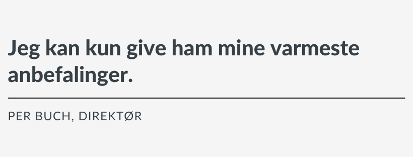 Halberg Kapital, Citat 2