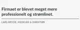 Bentsen Emballage, Citat 1